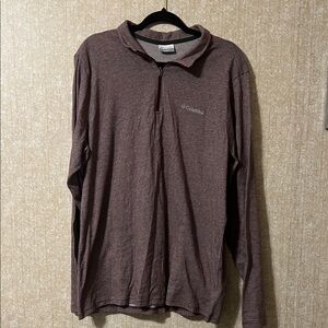 Columbia Men's Chocolate Long Sleeve Tee